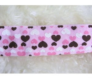 Gummiand Elastisches Band - Herzen