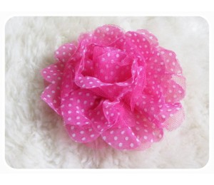 Chiffon Tüll Blume für Haarband