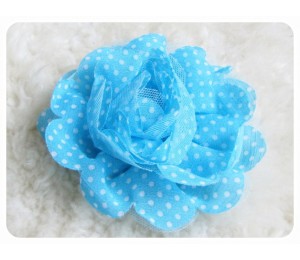 Chiffon Tüll Blume für Haarband