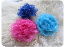 Chiffon Tüll Blume für Haarband