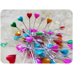 Stecknadeln Kunterbunte Herzen