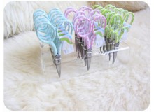 Stickschere POLKA DOTS kleine 90mm