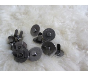 Magnetverschluss dunkel Ø 14mm