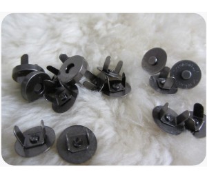 Magnetverschluss dunkel Ø 14mm