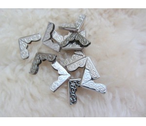 Taschenecken - Metallecken mit Prägung