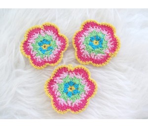 Häkelblume RETRO