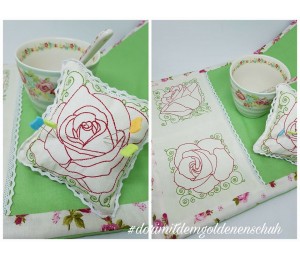 Stickserie - Lovely Roses Blocks