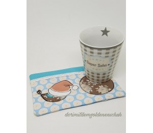 Stickserie - Wintervogel Doodle