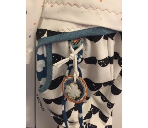 Stickdatei - Anhänger Klee Viel Glück 