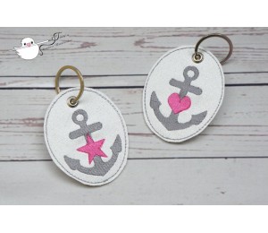 ITH Anhänger - Anker Herz & Stern