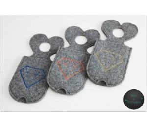 Stickdatei - Diamanten