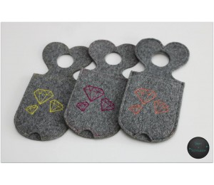 Stickdatei - Diamanten