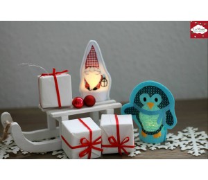 ITH - LED Teelichthüllen Winterzauber Wichtel