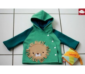 Stickserie - Dschungeltiere Fransenappli