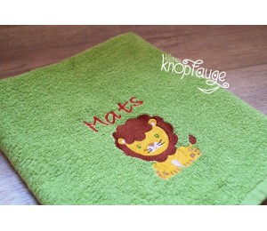 Stickdatei - Dschungeltiere Löwe