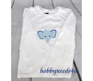 Stickserie - Dschungeltiere Fransenappli