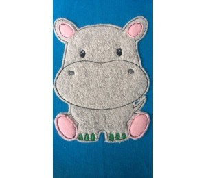 Stickserie - Dschungeltiere Fransenappli