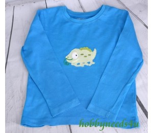 Stickserie - Dschungeltiere Fransenappli