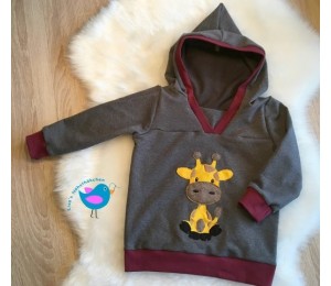 Stickserie - Dschungeltiere Fransenappli