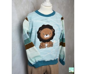 Stickserie - Dschungeltiere Fransenappli