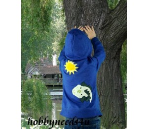 Stickserie - Dschungeltiere Fransenappli