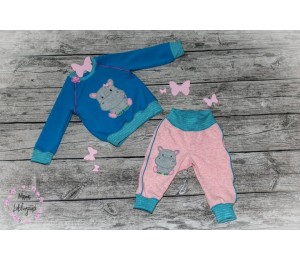 Stickserie - Dschungeltiere Fransenappli