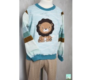 Stickserie - Dschungeltiere Fransenappli