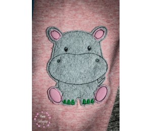 Stickserie - Dschungeltiere Fransenappli