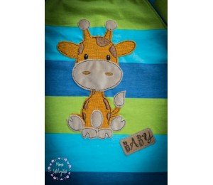 Stickserie - Dschungeltiere Fransenappli