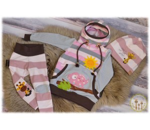 Stickserie - Dschungeltiere Fransenappli