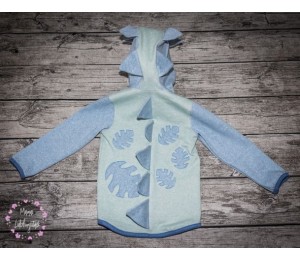 Stickserie - Dschungeltiere Fransenappli