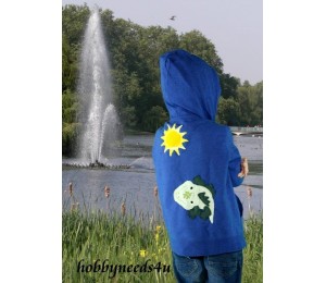 Stickserie - Dschungeltiere Fransenappli