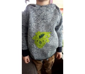 Stickserie - Dschungeltiere Fransenappli