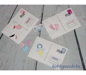 ITH - Postkarte Rückseite mit Adressfeld