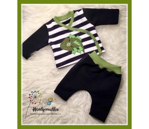 Stickserie - Dschungeltiere Fransenappli