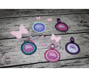 Stickserie - Pusteblumen mit Anhänger ITH