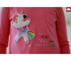 Stickdatei - zARTbesaitet - tanzendes Einhorn Ballerina