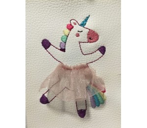 Stickdatei - zARTbesaitet - tanzendes Einhorn Ballerina