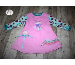 Stickdatei - zARTbesaitet - tanzendes Einhorn Ballerina