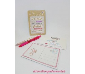 ITH - Postkarte Rückseite mit Adressfeld