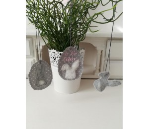 Stickserie - Ei Love Ostern inkl. Anhänger ITH