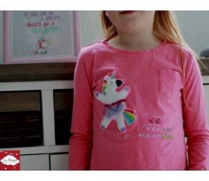 Stickdatei - zARTbesaitet - tanzendes Einhorn Ballerina