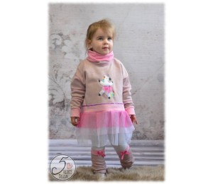 Stickdatei - zARTbesaitet - tanzendes Einhorn Ballerina