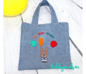 Stickdatei - zARTbesaitet - Hasi mit Ballon