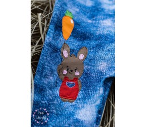 Stickdatei - zARTbesaitet - Hasi mit Ballon