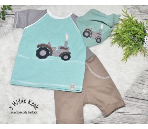 Stickdatei - Trekker mit Anhänger