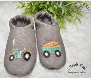 Stickdatei - Trekker mit Anhänger