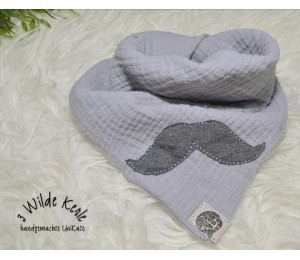 Stickdatei - Männer - Bart Hut Brille