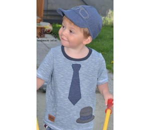 Stickdatei - Männer - Bart Hut Brille