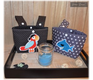 Stickdatei - Papagei Appli